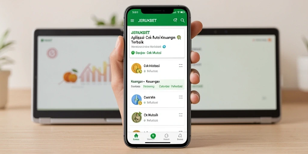 Tampilan antarmuka utama JERUKBET yang intuitif dan informatif.